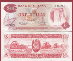 Guyana-- 1 Dollar --1983   ---UNC --(373) - Guyana