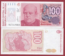 Argentine-- 100 Australes  --1985/90   ---UNC --(375) - Argentinien