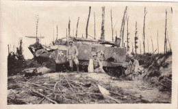 C Photo 9/10/1917 Guerre 1914 Craonne Char Assaut Tank Blindé - Craonne