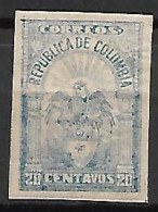 COLOMBIE   -   1902.   Y&T N° 126 *.   Armoiries  /  Aigle , - Colombie