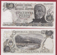 Argentine-- 50 Pesos --1974/1975   ---UNC --(380) - Argentinië