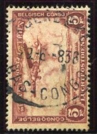 Congo Moerbeke Oblit. Keach 9.1-Dmty Sur C.O.B. PA12 Le 29/06/1936 - Used Stamps