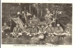 Lamastre-les Eclaireurs-une Patrouille Et Le Chef Ed. Lespet-cpsm - Scoutisme