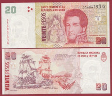 Argentine-- 20 Pesos --2015   ---UNC --(386) - Argentinië