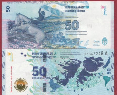Argentine-- 50 Pesos --2015   ---UNC --(389) - Argentinië