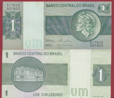 Brésil-- 1 Cruzeiro  --1980   ---UNC --(391) - Brazilië