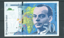 France  Billet 50 FRANCS Saint Exupery  - 1997 - L038994457- Laura 6221 - 50 F 1992-1999 ''St Exupéry''