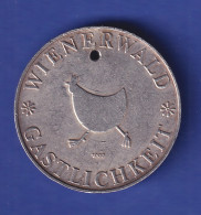 Silber-Medaille 15 Jahre Wienerwald 1970, 19g Ag1000  ANSEHEN ! - Non Classificati