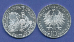 Bundesrepublik 10DM Silber-Gedenkmünze 1992, Orden Pour Le Mérite - 10 Mark