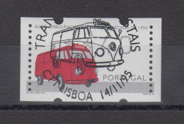 Portugal 1995 ATM VW-Rettungswagen Mi.-Nr. 12 Wert 40 Mit ET-Sonder-O  - Timbres De Distributeurs [ATM]