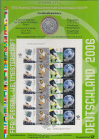 Bundesrepublik Numisblatt Fussball-WM / 2005  Mit 10-Euro-Silbermünze - Sammlungen