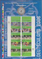 Bundesrepublik Numisblatt Fussball-WM / 2003  Mit 10-Euro-Silbermünze  - Collezioni