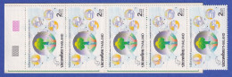 Thailand 1991 Kommunikationstag Mi.-Nr. 1416 Markenheftchen Postfrisch ** / MNH - Thaïlande