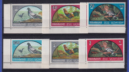 Sharjah 1965 Flugpostmarken Vögel Mi.-Nr. 113-118 A Postfrisch ** - Ver. Arab. Emirate