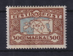 Estland 1924 Freimarke Landkarte Mi.-Nr. 54 Ungebr. *  - Estland