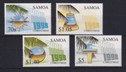 Samoa I Sisifo 1998 Mi.-Nr. 890-893 Postfrisch ** / MNH Weihnachten - Samoa