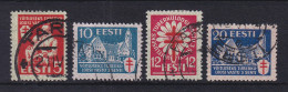 Estland 1933 Tuberkulose-Bekämpfung Mi.-Nr. 102-105 Gestempelt - Estland