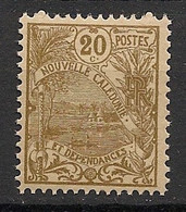 NOUVELLE CALEDONIE - 1905 - N°YT. 94 - Nouméa 20c - Neuf Luxe ** / MNH / Postfrisch - Nuovi