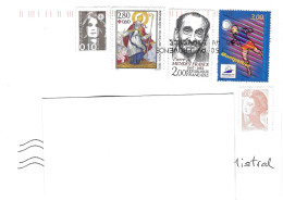 France, Football, Mendes France, Croix Rouge, Religion, Sur Lettre 2024 - Lettres & Documents