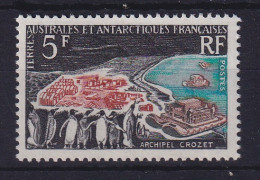 Französische Antarktis 1963 Crozet-Archipel  Mi.-Nr. 28 Postfrisch **  - Other & Unclassified