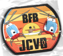 Ecusson PVCECOLE PILOTAGE ALAT JCVD BFB DAX ALAT BFB BRIGAD - Policia