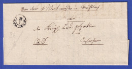 Bayern Dienstbrief Mit Fingerhut-Stempel MÜHLDORF 1838 - Other & Unclassified