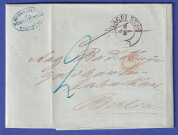 Preußen Brief Mit Zweikreisstempel MAGDEBURG 1850 - Otros & Sin Clasificación