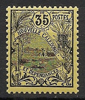 NOUVELLE CALEDONIE - 1905 - N°YT. 97 - Nouméa 35c - Neuf Luxe ** / MNH / Postfrisch - Ongebruikt