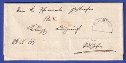 Bayern Dienstbrief Mit Halbkreis-Stempel PLEINTING 1869 - Otros & Sin Clasificación