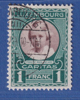 Luxemburg 1928 Kinderhilfe Mi.-Nr. 211 Gestempelt, Geprüft Böttger BPP - Altri & Non Classificati