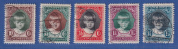 Luxemburg 1929 Kinderhilfe Mi.-Nr. 213-217, O,  Teils Geprüft Böttger BPP - Altri & Non Classificati