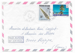 Tahiti 1981, Letre De FAAA-Aeroport (SN 2708) - Briefe U. Dokumente