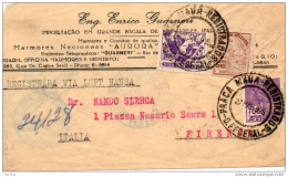 1935 LETTERA PRAGA + AMB. CHIASSO - GINEVRA - Andere & Zonder Classificatie