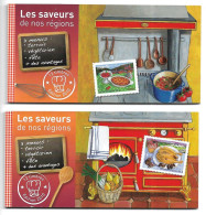 2010-N°431/454 Neuf** "LES SAVEURS DE NOS REGIONS" - 2 Carnets Complets - SUP - - Markenheftchen