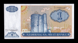 Azerbaiyán Azerbaijan 1 Manat 1993 Pick 14 Sc Unc - Azerbaigian