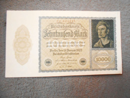 Ancien Billet De Banque Allemagne 1922  10000 Mark - 10000 Mark