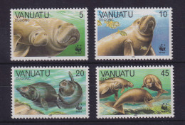 Vanuatu / Neue Hebriden 1988 Dugong Mi.-Nr. 782-85 Satz Kpl. ** / MNH - Vanuatu (1980-...)