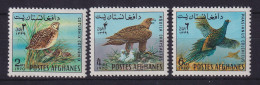 Afghanistan 1970 Vögel Mi.-Nr. 1082-1084 Postfrisch ** - Afghanistan