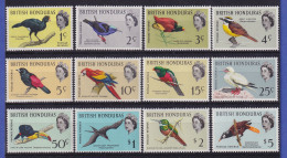 Britisch Honduras (Belize) 1962 Tropische Vögel  Mi.-Nr. 164-175 X Postfrisch ** - Belize (1973-...)