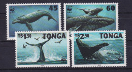 Tonga 1996 Wale Mi.-Nr. 1400-1403 Postfrisch ** - Tonga (1970-...)