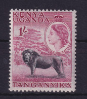 Kenya, Uganda, Tansania 1954 Löwe Mi.-Nr. 100 Postfrisch ** - Tanzania (1964-...)