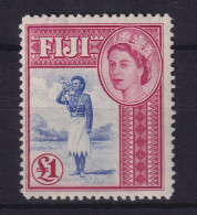 Fiji Inseln 1954 Hornist Der Polizei 1 Pfund Mi.-Nr. 138 Postfrisch ** / MNH  - Fiji (1970-...)