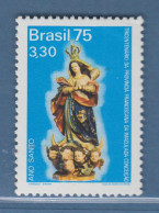 Brasilien 1975 Heiliges Jahr Holzstatue Der Hl. Maria Mi.-Nr. 1494 ** - Autres & Non Classés