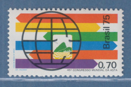 Brasilien 1975 ASTA-Weltkongress Rio De Janeiro Mi.-Nr. 1509 ** - Autres & Non Classés