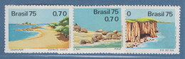 Brasilien 1975 Touristengebiete Mi.-Nr. 1514-16 ** - Autres & Non Classés