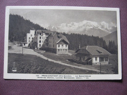 CPA 74 PASSY PRAZ COUTANT Le Sanatorium - Passy