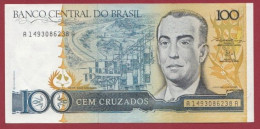 Brésil-- 100 Cruzeiros  --1987   ---UNC --(397) - Brazilië