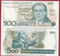 Brésil-- 500 Cruzados  --1987   ---UNC --(399) - Brazil