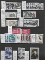 31 Timbres Neufs France 1969 - Unused Stamps