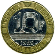 France - 1989 - KM 964.1 - 10 Francs - XF - 10 Francs